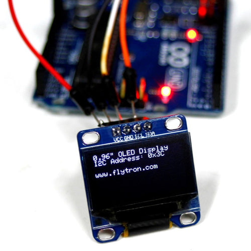 0.96" I2C Monocrome OLED Display