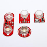 LEDHAT 15° 30° 45° 60° 90° lenses for PowerLEDs