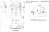 CR1220 Coin Battery Holder