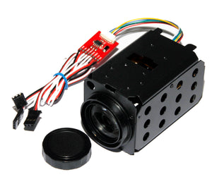 FM36X 800TVL Zoom Camera with Infrared sensitive CCD